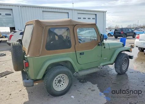 1997 Jeep Wrangler / Tj Se z USA, uszkodzony, nr VIN 1J4FY29P1VP438081